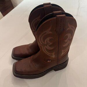 JUSTIN Women’s Gypsy Western Boots Size 9B LIKE NEW